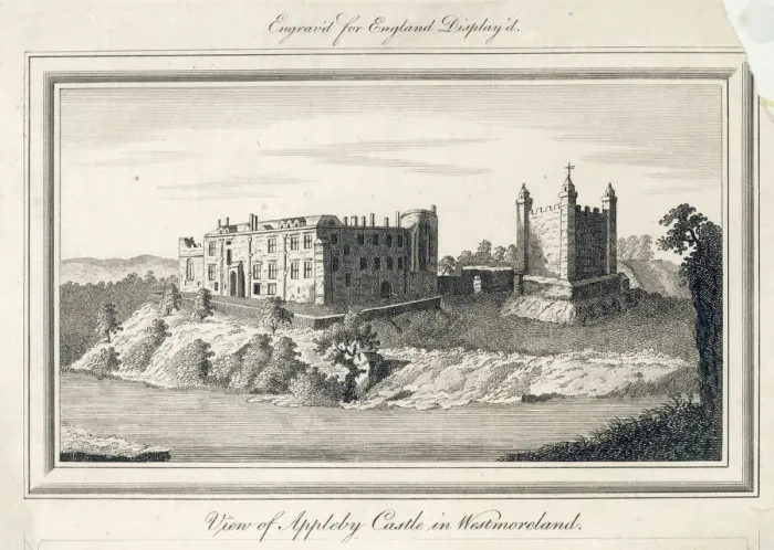 Gerahmter Druck : Apfelby Schloss, Westmaldland Gerahmter Druck : Apfelby Schloss, Westmaldland