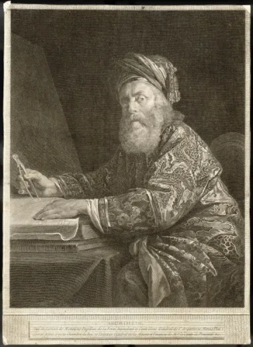 Gerahmter Druck : ARCHIMEDES Gerahmter Druck : ARCHIMEDES