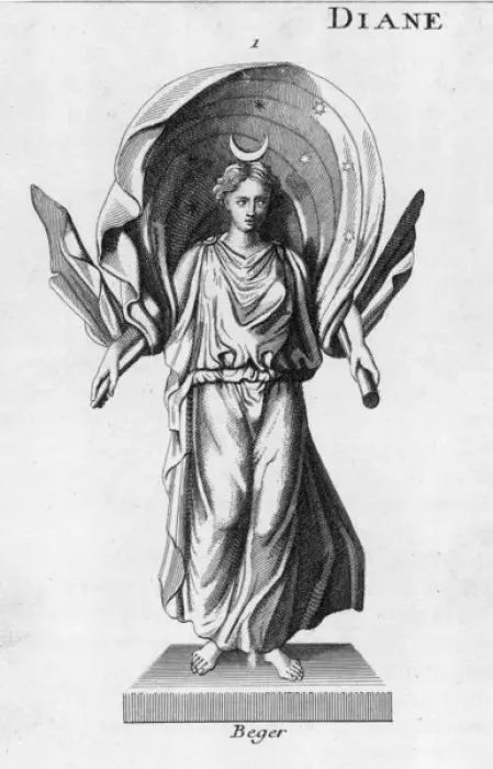 Gerahmter Druck : Diana / Artemis Gerahmter Druck : Diana / Artemis