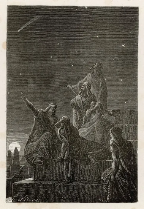 Gerahmter Druck : Astronomer-priests Gerahmter Druck : Astronomer-priests