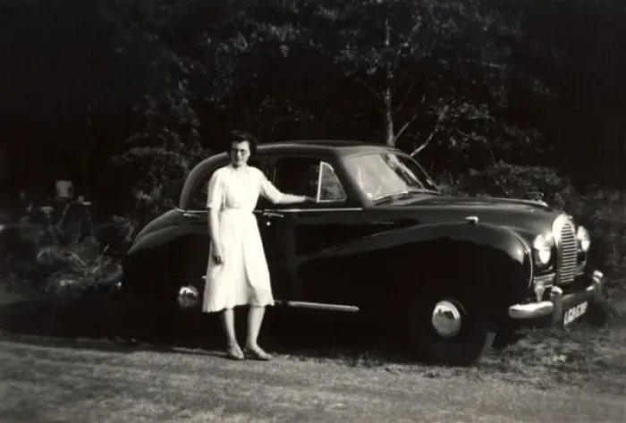 Gerahmter Druck : Austin A40 Gerahmter Druck : Austin A40