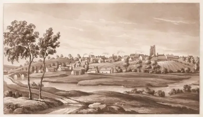 Gerahmter Druck : Axminster Devon Gerahmter Druck : Axminster Devon