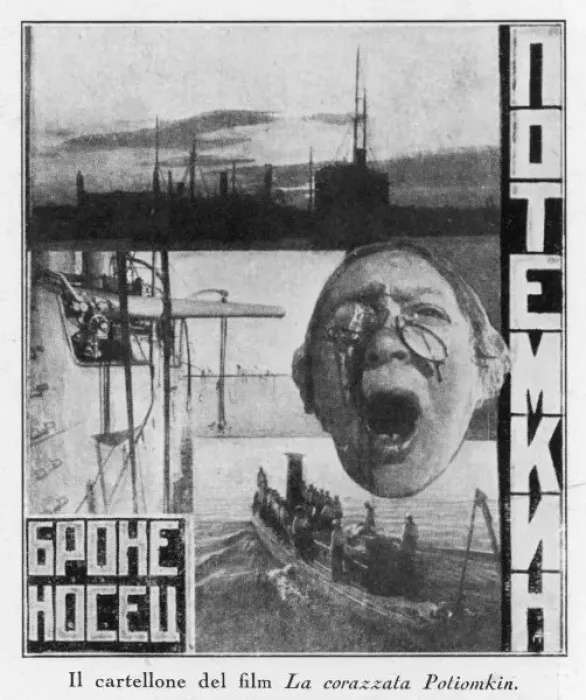 Gerahmter Druck : Das Schiff Potemkin-Poster Gerahmter Druck : Das Schiff Potemkin-Poster