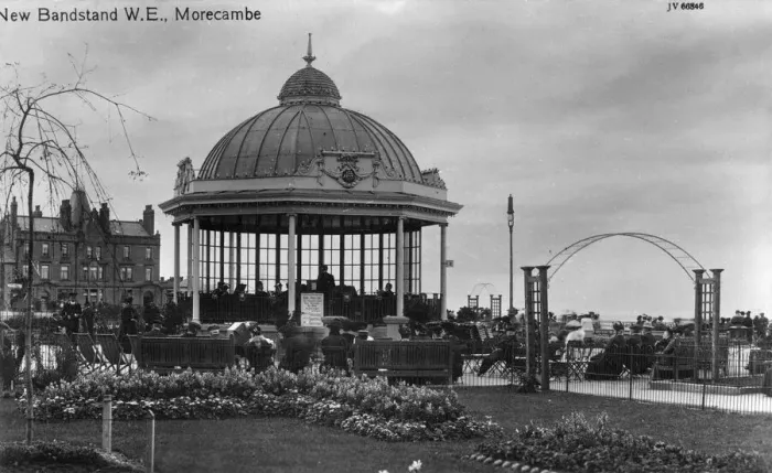 Gerahmter Druck : Bandstand, Morecambe Gerahmter Druck : Bandstand, Morecambe