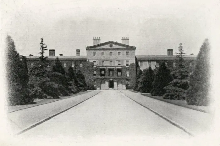 Gerahmter Druck : Barmer Krankenhaus, Maidstone, Kent Gerahmter Druck : Barmer Krankenhaus, Maidstone, Kent