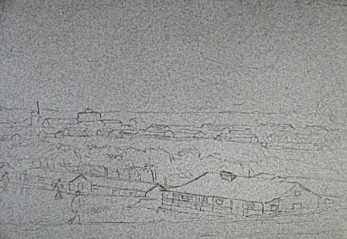 Gerahmter Druck : Basislager, Paris-Plage