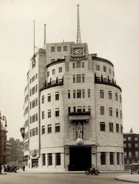 Gerahmter Druck : BBC-Broadcasting-Haus Gerahmter Druck : BBC-Broadcasting-Haus