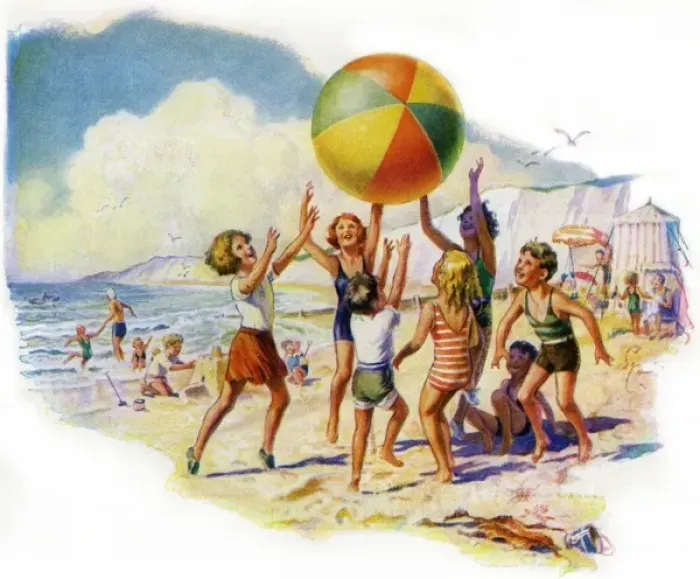 Gerahmter Druck : Auf der Strand Gerahmter Druck : Auf der Strand