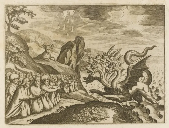 Gerahmter Druck : Riese der Apokalypse Gerahmter Druck : Riese der Apokalypse
