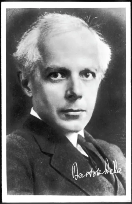 Gerahmter Druck : Béla Bartók / Briefmarke Gerahmter Druck : Béla Bartók / Briefmarke