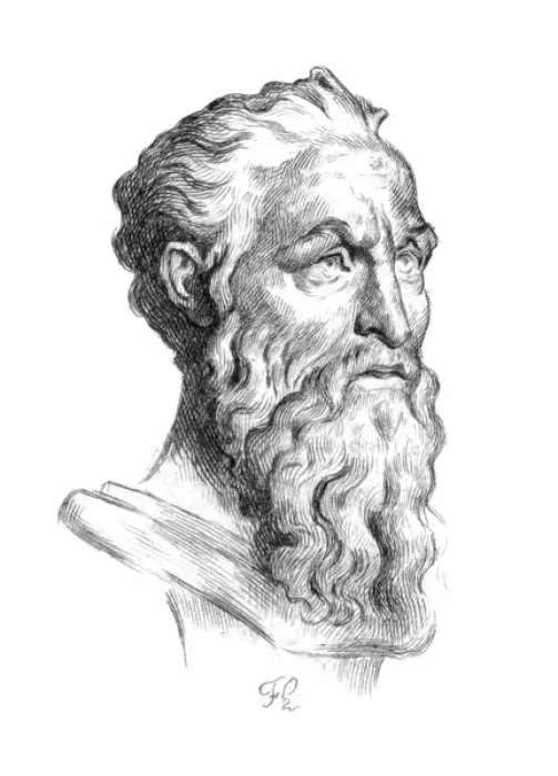 Gerahmter Druck : Benvenuto Cellini fünf Gerahmter Druck : Benvenuto Cellini fünf