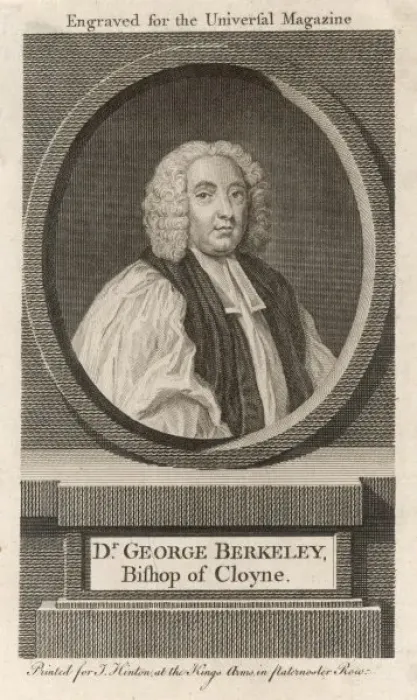 Gerahmter Druck : Berkeley (1685-1753) Gerahmter Druck : Berkeley (1685-1753)