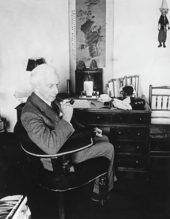 Gerahmter Druck : Bertrand Russell Gerahmter Druck : Bertrand Russell