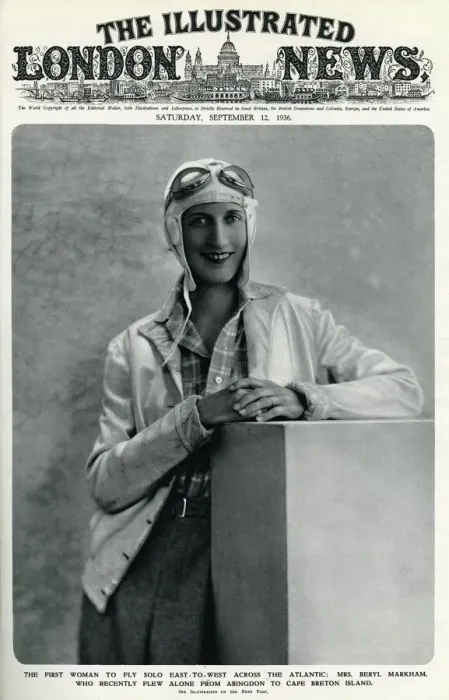 Gerahmter Druck : Beryl Markham Gerahmter Druck : Beryl Markham
