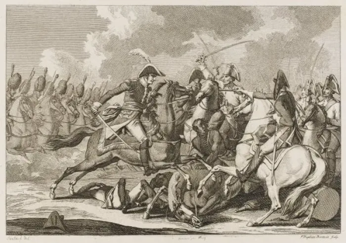 Gerahmter Druck : Die Schlacht bei Austerlitz Gerahmter Druck : Die Schlacht bei Austerlitz