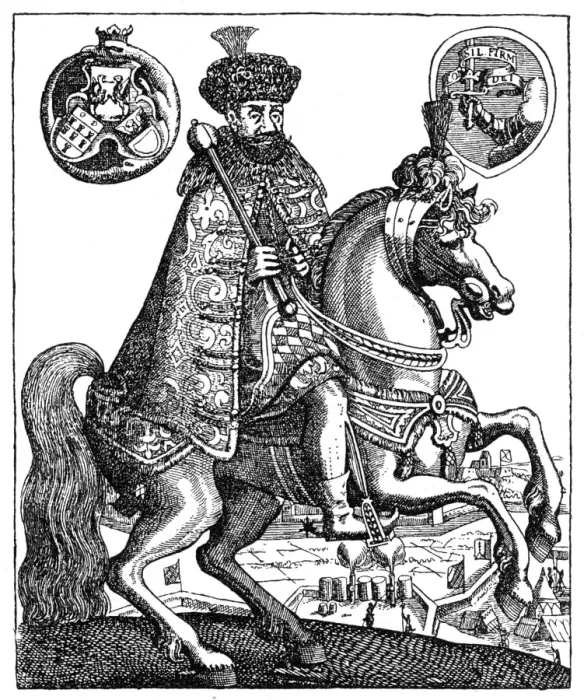 Gerahmter Druck : Bethlen-Gábor, König Gerahmter Druck : Bethlen-Gábor, König