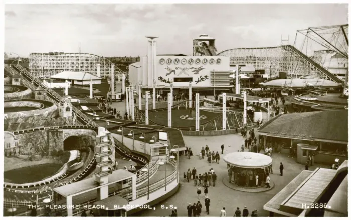 Gerahmter Druck : Pleasure Beach Blackpool Gerahmter Druck : Pleasure Beach Blackpool
