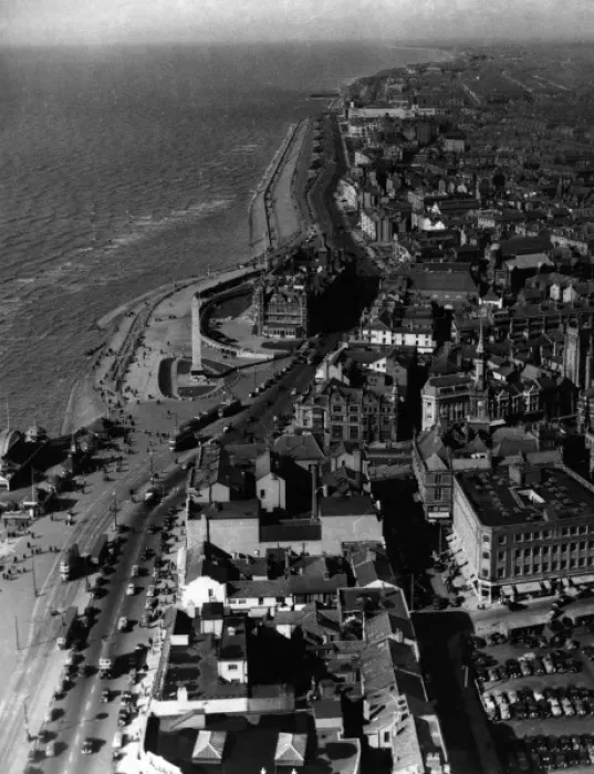 Gerahmter Druck : Die Blackpool vom Turm Gerahmter Druck : Die Blackpool vom Turm
