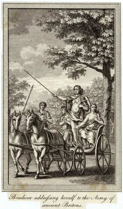 Gerahmter Druck : Boadicea (– 62) Gerahmter Druck : Boadicea (– 62)