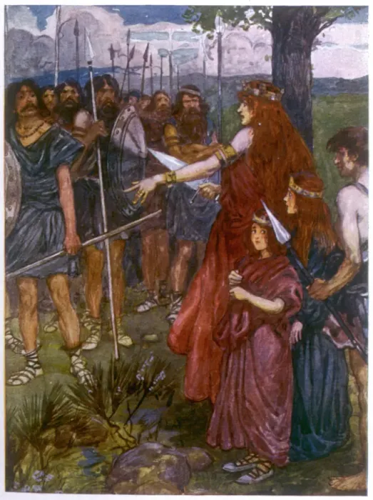 Gerahmter Druck : Boadicea (wie Forrest) Gerahmter Druck : Boadicea (wie Forrest)