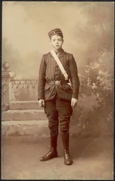 Gerahmter Druck : Jungenbund Junge 1903
