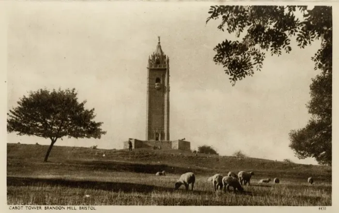 Gerahmter Druck : Bristol - Cabotturm, Brandon-Hill Gerahmter Druck : Bristol - Cabotturm, Brandon-Hill