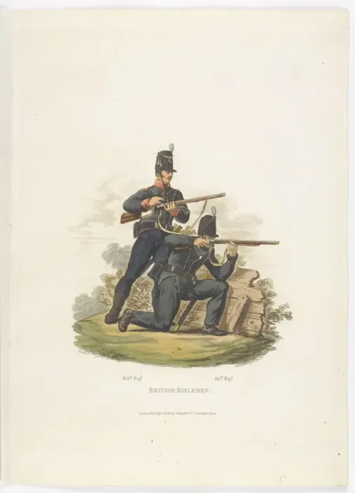 Gerahmter Druck : Britische Gardevolk Gerahmter Druck : Britische Gardevolk