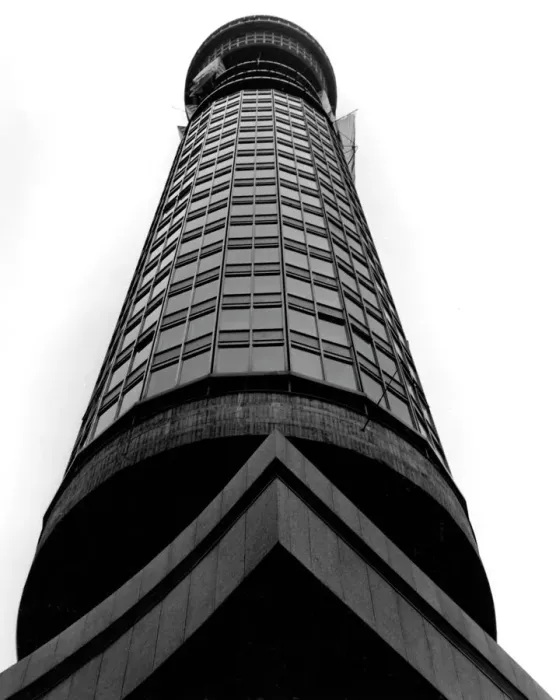 Gerahmter Druck : Die BT-Turm Gerahmter Druck : Die BT-Turm