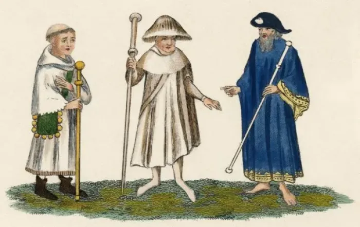 Gerahmter Druck : K 14 Glaubenskleid
