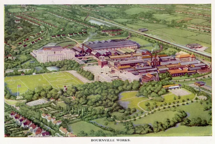 Gerahmter Druck : Cadbury's von oben Gerahmter Druck : Cadbury's von oben
