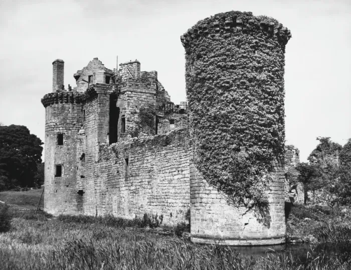Gerahmter Druck : Caerlaverock Burg Gerahmter Druck : Caerlaverock Burg
