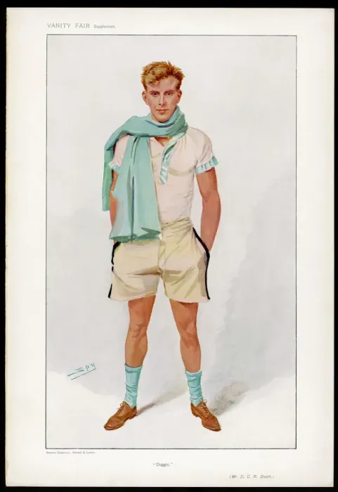 Gerahmter Druck : Kambrideblau 1907 Gerahmter Druck : Kambrideblau 1907