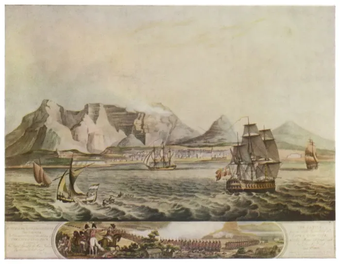 Gerahmter Druck : Kapstadt / Ormau 1806 Gerahmter Druck : Kapstadt / Ormau 1806