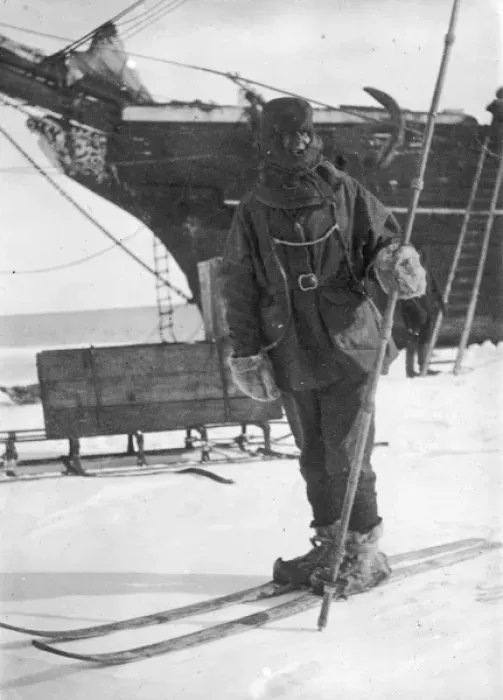 Gerahmter Druck : Herr Kapitän Robert Falcon Scott Gerahmter Druck : Herr Kapitän Robert Falcon Scott