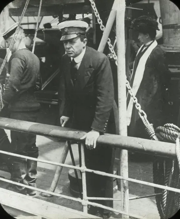 Gerahmter Druck : Hauptmann Scott Gerahmter Druck : Hauptmann Scott