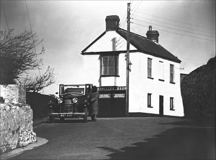 Gerahmter Druck : Kfz und Haus in Appledore, Devon Gerahmter Druck : Kfz und Haus in Appledore, Devon