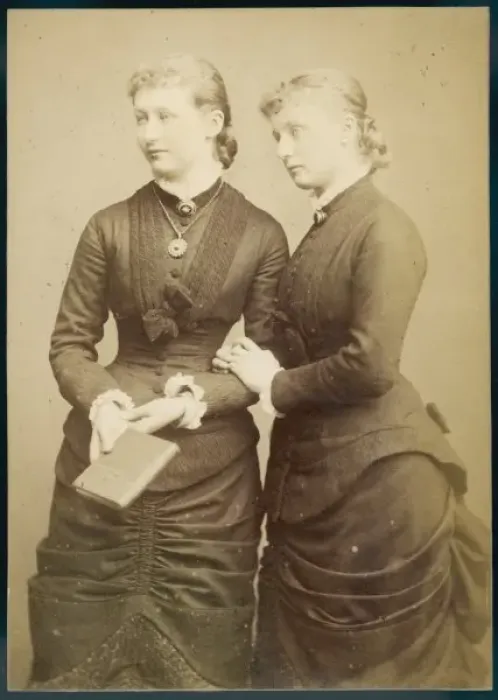 Gerahmter Druck : Karoline Mathild /  Viktor
