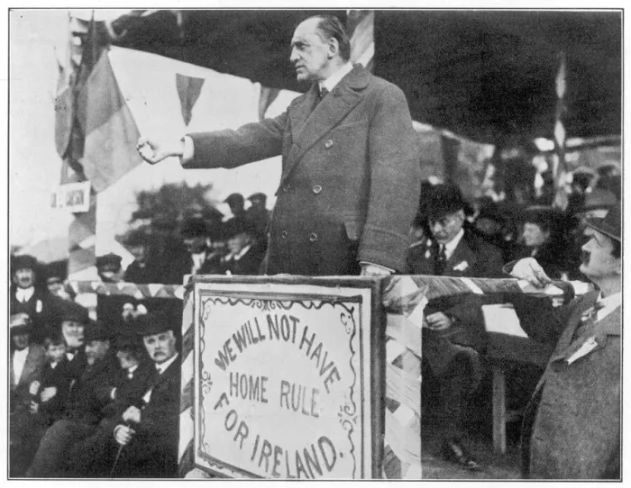 Gerahmter Druck : Karson spricht 1913 Gerahmter Druck : Karson spricht 1913