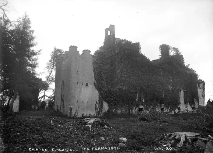 Gerahmter Druck : Schloss Caldwell, County Fermanagh Gerahmter Druck : Schloss Caldwell, County Fermanagh