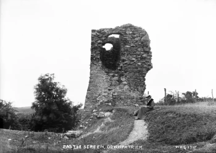 Gerahmter Druck : Schlossscheibe, Downpatrick Gerahmter Druck : Schlossscheibe, Downpatrick