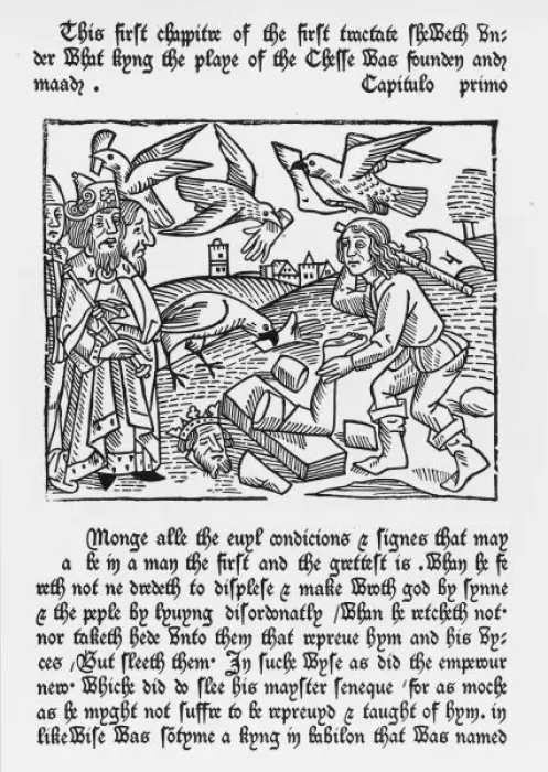 Gerahmter Druck : König Krieg Caxton Gerahmter Druck : König Krieg Caxton