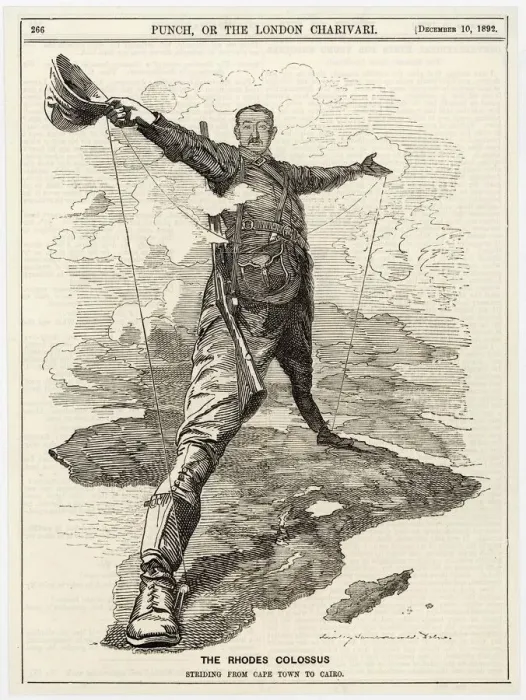 Gerahmter Druck : Cecil Rhodes Gerahmter Druck : Cecil Rhodes