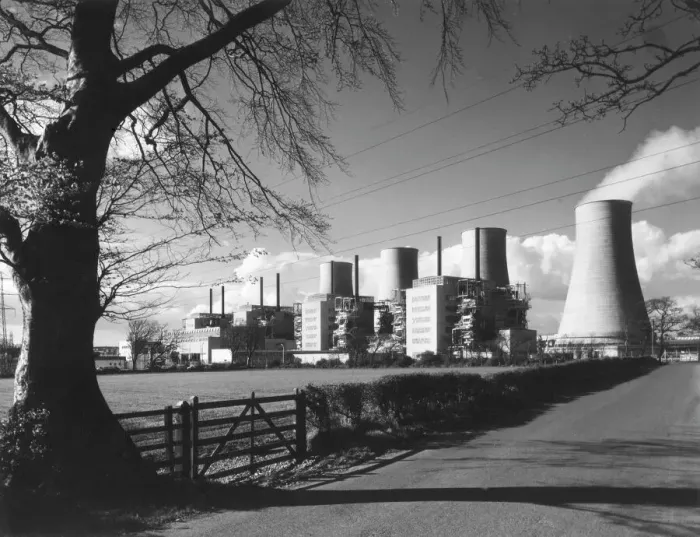 Gerahmter Druck : Kapellkrüzer Atomkraftwerk Gerahmter Druck : Kapellkrüzer Atomkraftwerk