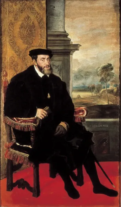 Gerahmter Druck : Charles V Gerahmter Druck : Charles V