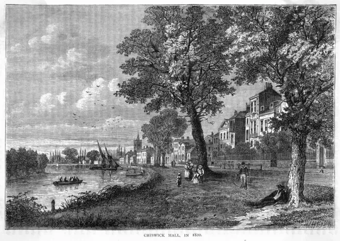 Gerahmter Druck : Chiswick Mall Gerahmter Druck : Chiswick Mall