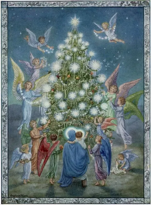 Gerahmter Druck : Weihnachtstraum Gerahmter Druck : Weihnachtstraum