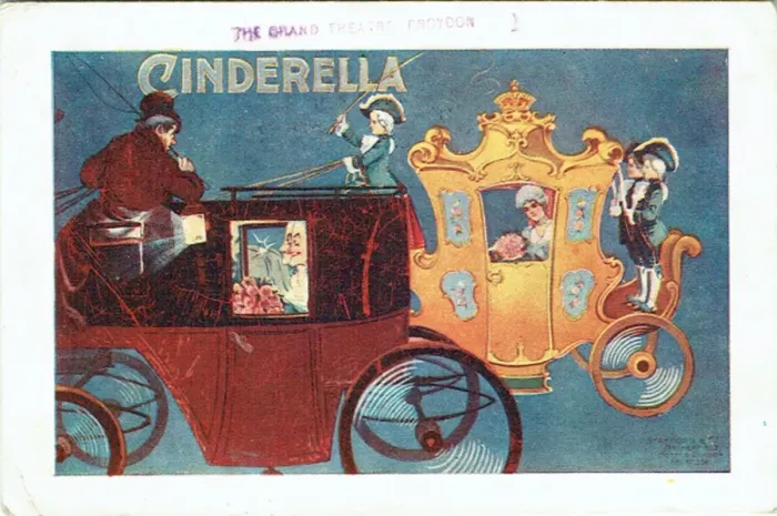 Gerahmter Druck : Cinderella