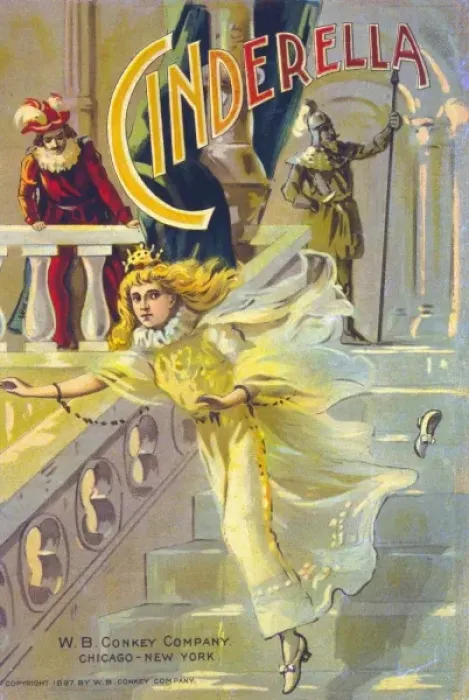 Gerahmter Druck : Cinderella Gerahmter Druck : Cinderella