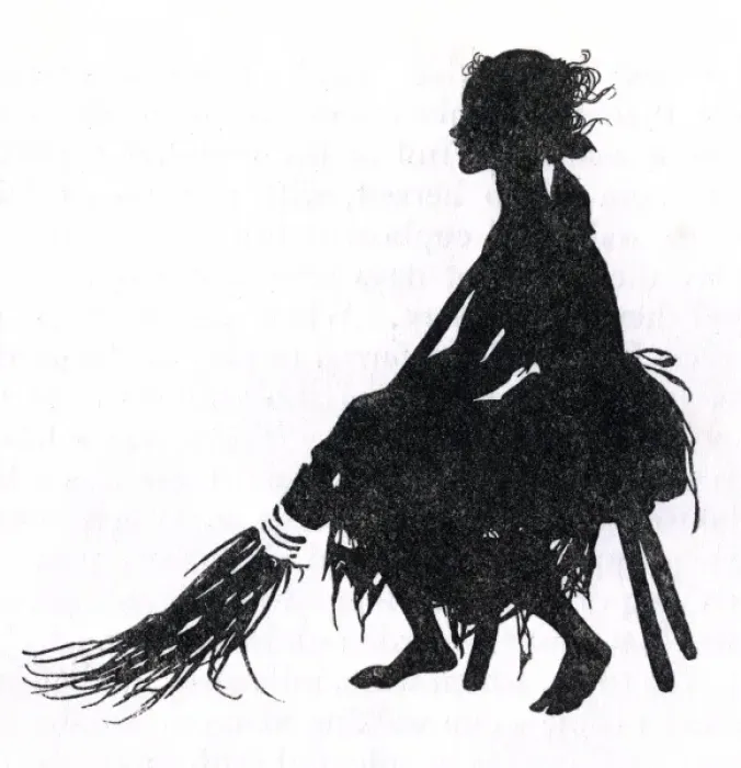 Gerahmter Druck : Cinderella von Arthur Rackham Gerahmter Druck : Cinderella von Arthur Rackham