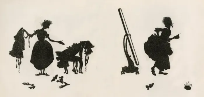 Gerahmter Druck : Cinderella von Arthur Rackham Gerahmter Druck : Cinderella von Arthur Rackham